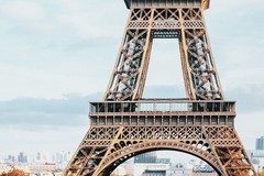 Eiffel Tower in Autumn- Fine Art Giclee Photographic Print