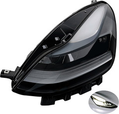 Full LED Headlights, Compatible with 2021-2023 Tesla 3 Tesla Y Base Mayor Perfor