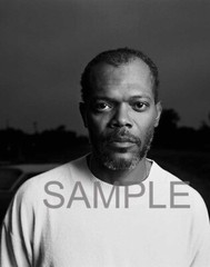 Samuel L Jackson – B/W – Modern Archival Fine Art Print 8.5X11