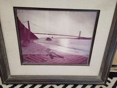 Karl Bonfert San Francisco Golden Gate Bridge Original Photograph Framed