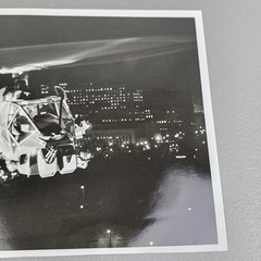 Blue Thunder Movie Still Photo 1983 Helicopter Night Cityscape Black & White