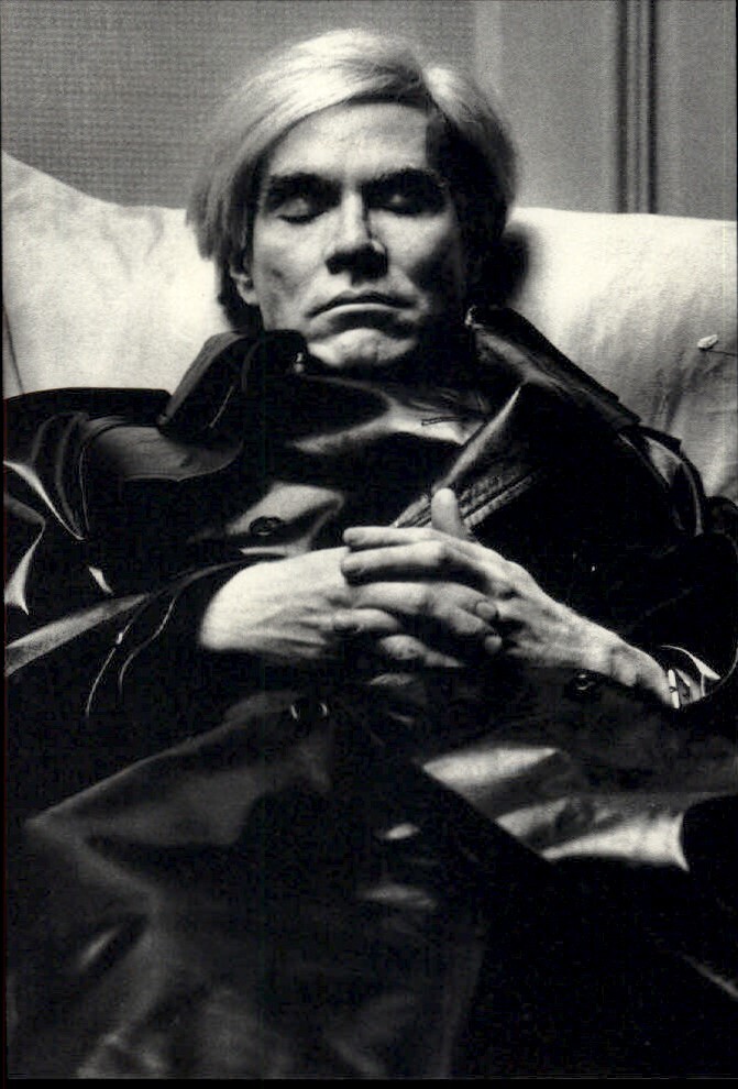1978 Original Helmut Newton Andy Warhol Sleeping Paris Art Photo Gravure