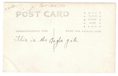 RPPC, C L Douglas / Eagle Gate Monument Salt Lake City