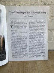 A Tribute To Ansel Adams (Softcover) From The Wilderness Society