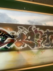 graffiti Art High Gloss Photograph By RIME MSK SIGNED Lmtd @100 Framed!