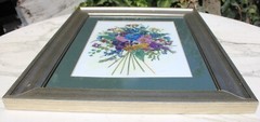 Original Fine Art Photography Still Life Flowers signed «Susan» Matted & Framed