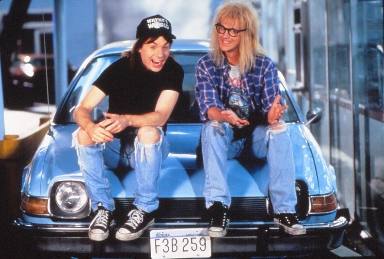 Film slide Waynes world 2 slide KB format L23-5-3-4