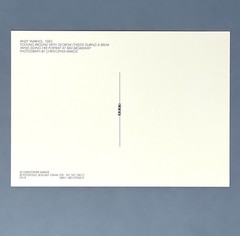 Andy Warhol Georgia O’Keefe Art Print Card Photo By Christopher Makos Fotofolio