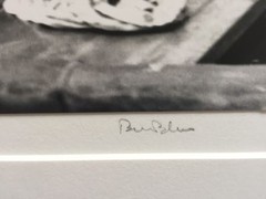BRUCE BLUM SIGNED B&W Photo Print (16″X 20″)-«Hong Kong»