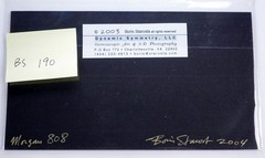 Boris Starosta 3D Stereoview – Morgan 808 – nude model signed 2004 #190