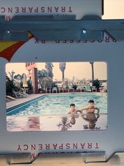 1958 Lot Of 30 Santa Barbara Las Vegas Vintage Color Slides
