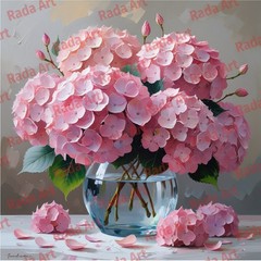 Digital Image Art Picture Photo Wallpaper for Frame Desktop Pink Flowers