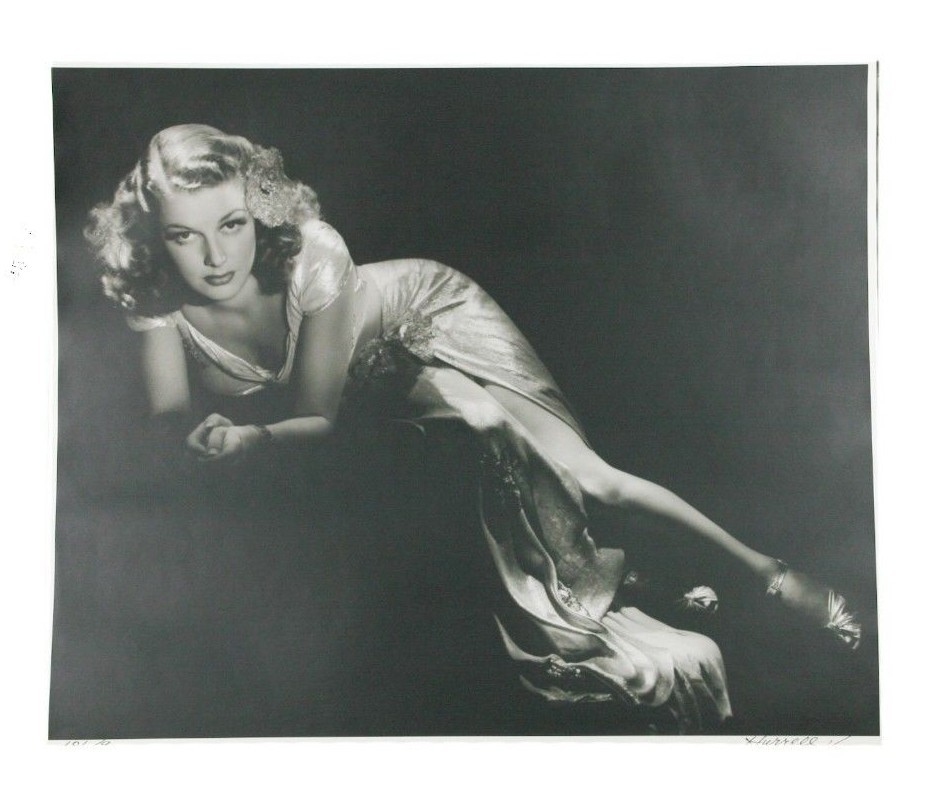 Ann Sheridan by George Hurrell Signed Photographic Print LE of 190 24″ x 20″