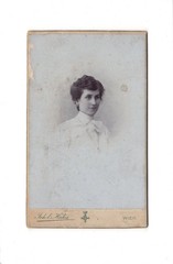 CDV photo woman portrait-Vienna 1902