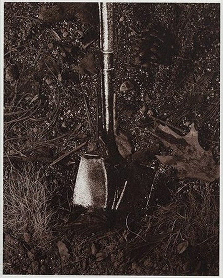 VIK MUNIZ ‘Shovel’, 1999 from ‘Pictures of Soil’ SIGNED Photograph Print 29″x23″