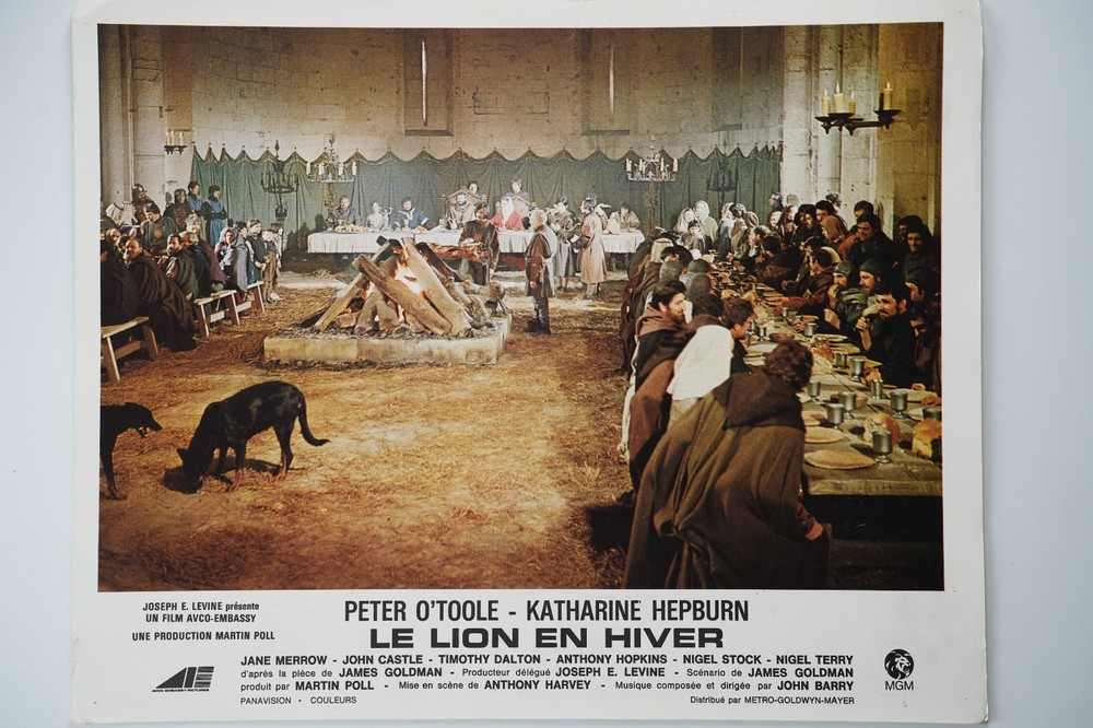 Photo Cinema Lobby Cards The Lion In Winter 24X30Cm 1970