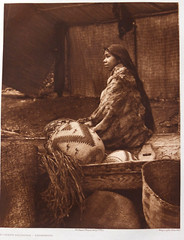 Edward S. Curtis «A Chief’s Daughter» From Original 1912 Photogravure Negative