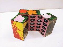 ANDY WARHOL Foundation Visual Arts «Magic Cube» Puzzle C. 2001, On the Wall Prod