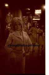 Z5947 Negative 1960s American Social History Topless Girl Jeani Monroe Pinup Nude
