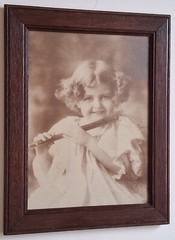 WHAT’LL YOU HAVE? 1897 M.B. Parkinson REAL PHOTO Cupid Awake / Cupid Asleep Girl