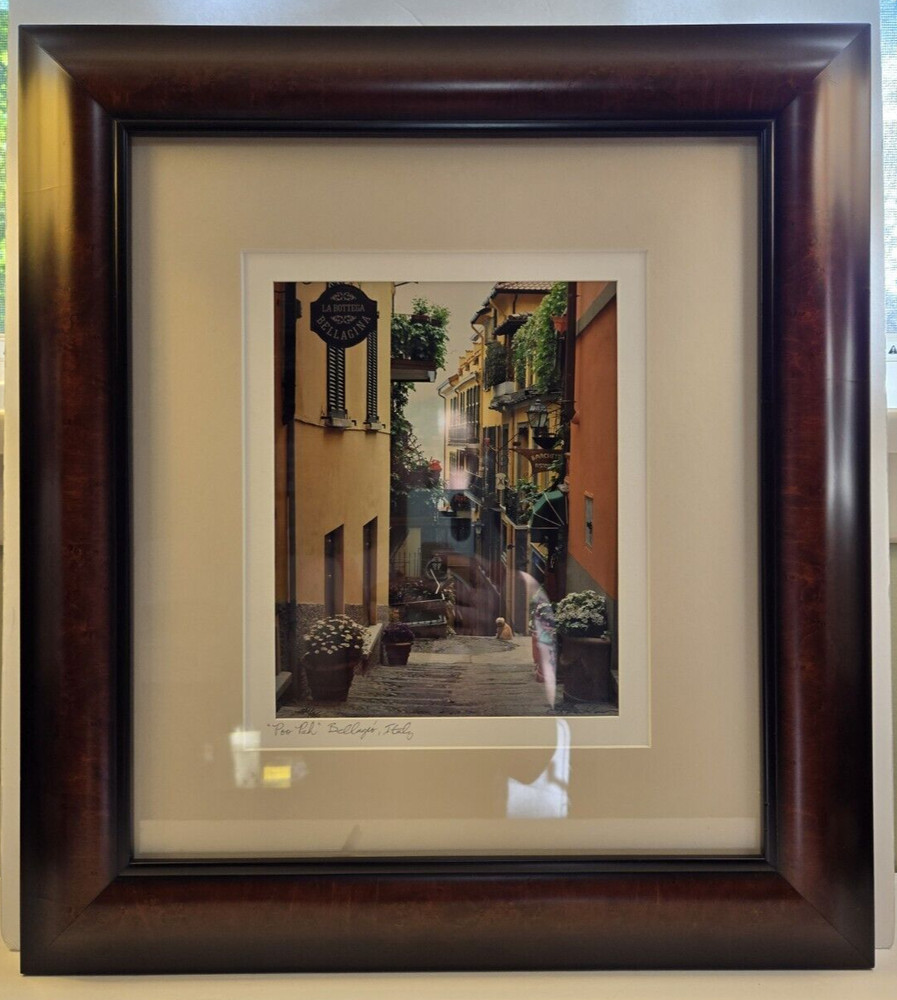 Poo Pah Bellagio Italy John & Debora Scanlan Photo Print Signed & Numbered COA