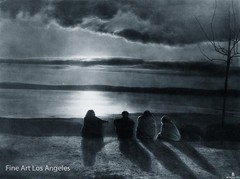Lehnert & Landrock Photo, «Sunset, Around Kairuan» 1904