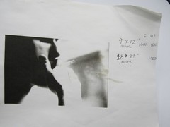 Photograph of a man smoking 13×17″