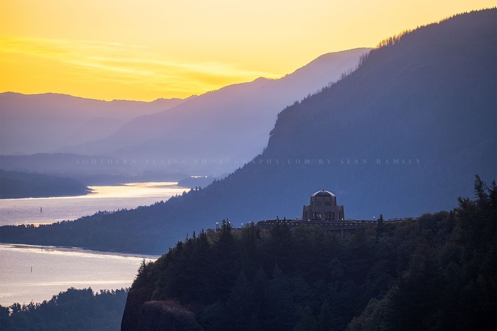 Columbia River Gorge Photography Print: Oregon Vista House Pacific Northwest