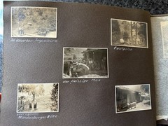 Old Photo Album Civilian with Flaws, Travel 1930s /90