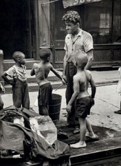 1940 1980s Original Helen Levitt New York City Street Ice Delivery Art Photo