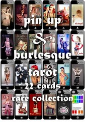 tarot card deck sibyl cartomancy divinatory pin-up burlesque erotic vintage rare