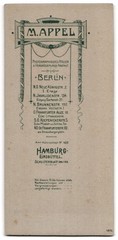 Photograph M. Appel, Berlin, Neue Königstraße 2, common gentleman in Nadelstre