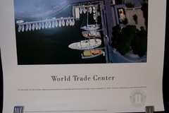 Vtg 2001 World Trade Center Twin Towers Poster James Blakeway New York 39×13.5