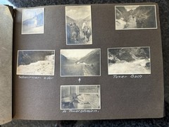 Old Photo Album Civilian with Flaws, Travel 1930s /90