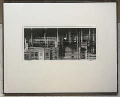 Vintage ALISON SHAW ‘Oak Bluffs Harbor, 1988’ MARTHA’S VINEYARD Gelatin PHOTO