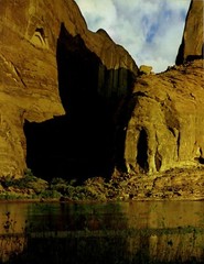 1962 Eliot Porter Glen Side Canyon Early Morning View Shadows Art Photo Gravure