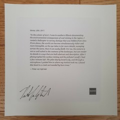 PETER VAN AGTMAEL – SIGNED PHOTO – MAGNUM SQUARE PRINT LIMITED EDITION