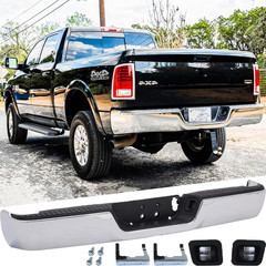 Rear Steel Step Bumper Assembly for 2013-2018 Dodge Ram 2500 3500 HD without Par
