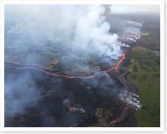 2018 Kilauea Volcano Lower East Rift Zone Lava Flows Silver Halide Photo