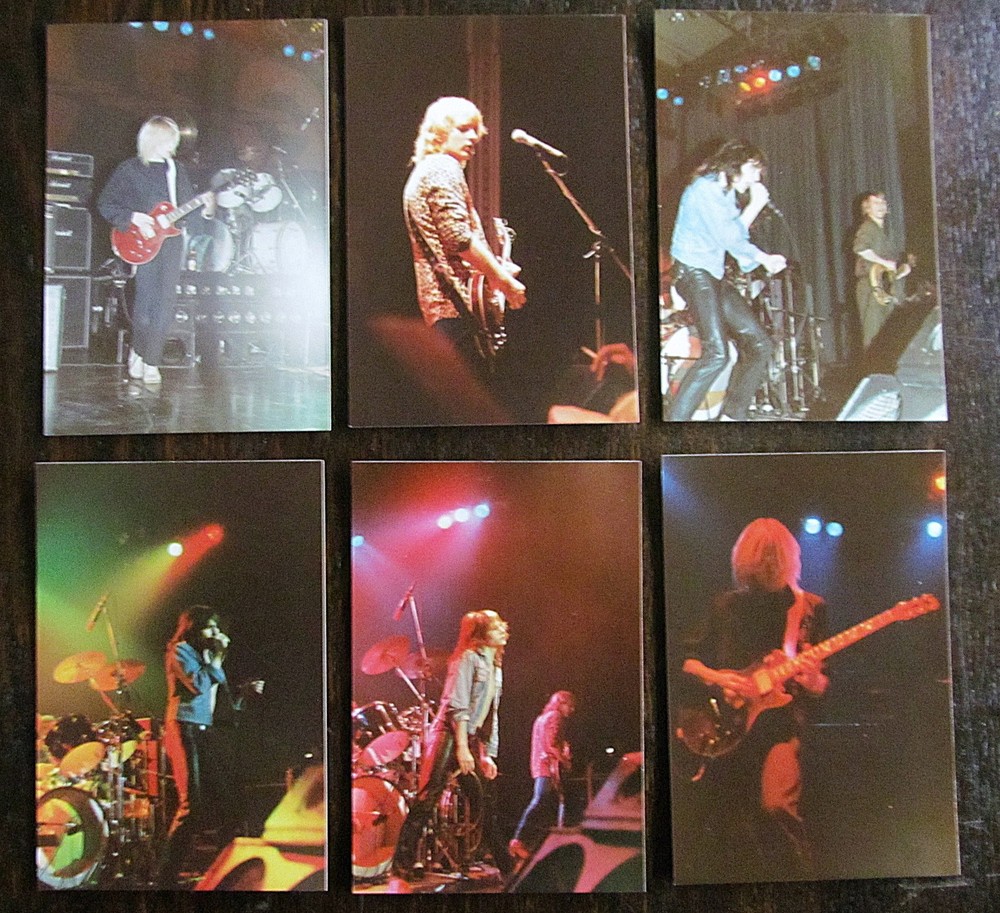 GIRL Phil Lewis Phil Collen Gerry Laffy 1979 British Glam Rock 6x Orig. Photos