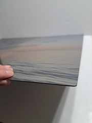20″×24″ Metal Photo Print Of Ocean Sunset