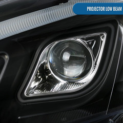 – Fits 2007-2011 Honda CR-V CRV Upgraded Replacement LED Tube Projector Headligh