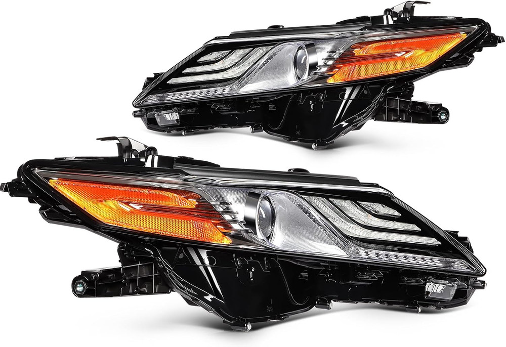 Headlight Assembly Set Fit for Toyota Camry 2018-2020 | Fit 2018-2020 for Toyota