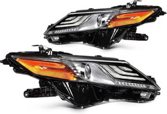 Headlight Assembly Set Fit for Toyota Camry 2018-2020 | Fit 2018-2020 for Toyota