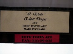 StereoJet Polarized Print 3D Stereoscopic Photo EDGAR DEGAS Prima Ballerina 4