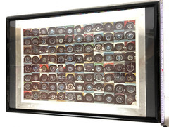 RARE ART PHOTOGRAPHY PRINT,AUTOMOTIVE/MOTORCYCLE WHEEL/TIRE CULTURE,1960s?70s?:)