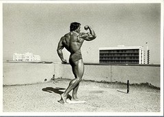 ARNOLD SCHWARZENEGGER California 1973 by George Butler Fotofolio Art Print Card