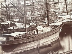2 Album Photo Giacomo Brogi Circa 1870 Port Naples Napoli Italy 25x19cm (11+12)