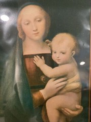 Vintage Picture Mother And Child Cadre Atelier D Art Framed F. C.