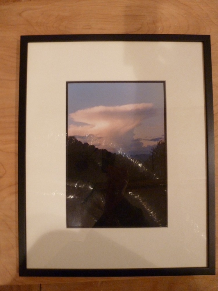 BEAUTIFUL FRAMED PHOTOGRAPHY OF SKY IN COLOMBIA SOUTH AMERICA 15″1/2 x 19″3/8